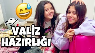 SİZCE NEREYE GİDİYORUZ ⁉️ VALİZ HAZIRLAMA VLOG  Tatil Valizimde Ne Var [upl. by Zenobia]