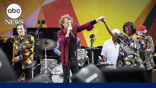 The Rolling Stones perform at New Orleans Jazz Fest [upl. by Euqina]