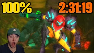 Metroid Samus Returns  100 Speedrun in 23119 Former World Record [upl. by Emerick330]