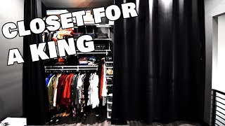 One Wall CLOSET  CHEAP IDEA [upl. by Einnoj]