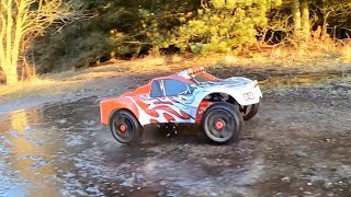 Arrma Typhon Senton Mojave 4s 3s Brushless RC truck [upl. by Analle364]