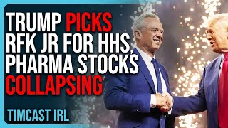 Trump Picks RFK Jr For HHS Pharma Stocks COLLAPSING After Announcement [upl. by Petra]