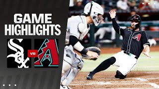 White Sox vs Dbacks Game Highlights 61424  MLB Highlights [upl. by Elyc]