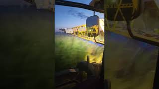 Hagie STS 12 120ft hybrid boom hagie johndeere spray23 [upl. by Hesper]