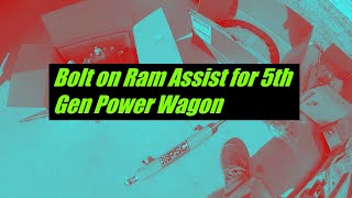 5th Gen Power Wagon Ram assist install [upl. by Sorensen]