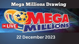 Mega Millions drawing results live Friday 22 December 2023  mega millions drawing live today [upl. by Ahsenauq737]