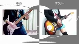 Uraomote Lovers 【Nakanishi x Maurry】 裏表ラバーズ 弾いてみた Hatsune Miku [upl. by Antonietta5]