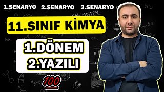 11Sınıf Kimya 1Dönem 2Yazılı  20232024 Güncel  MEB 12 ve 3Senaryo Çözümleri [upl. by Cole]