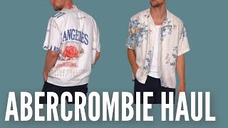 Abercrombie Haul for Men  Spring amp Summer Collection [upl. by Fredette]