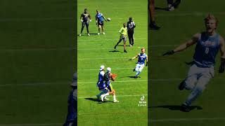 Tristan Sickinger 👀🌊🫵🏿 football highlights flagfootball americanfootball nfl YELAWOLF [upl. by Obla]