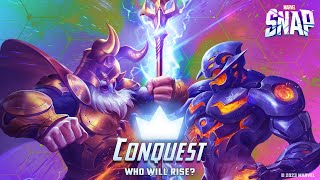 Conquest Walkthrough  New MARVEL SNAP Game Mode  June 2023 [upl. by Nongim320]