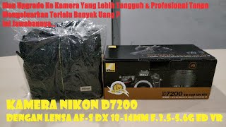 Unboxing  Nikon D7200 With Lens AFS DX 18140mm f3556G ED VR [upl. by Panthia]