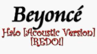 Halo Acoustic version redo Instrumental Beyoncé cover [upl. by Emelia895]