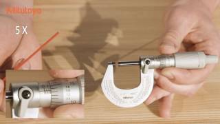 How to Read a Vernier Micrometer Mitutoyo America [upl. by Icam]