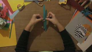 Paper Craft Projects  How to Make a Star Out of Paper [upl. by Ennaitsirhc937]