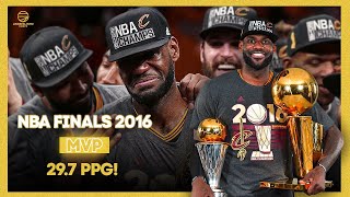 LeBron James 2016 NBA Finals MVP ● Full Highlights vs Warriors ● 297 PPG ● 1080P 60 FPS [upl. by Linnell120]