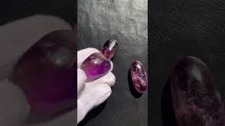 Ametrine Tumbled Stones amp Shiva Lingam Set  Natural Gemstones  Healing Crystal [upl. by Griffin]