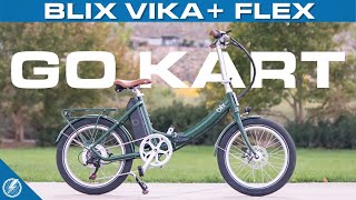 Blix Vika Flex Review  Electric Folding Bike [upl. by Angell]