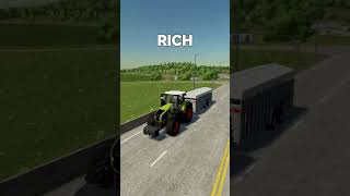 Poor vs Rich Animal Transport farmingsimulator22 fs22 [upl. by Palocz]