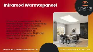 Infrarood Warmtepaneel  Infrarood Verwarming Soest [upl. by Ladiv]