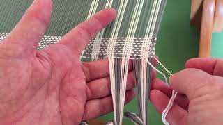 How to hemstitch your handwovens [upl. by Lucky]