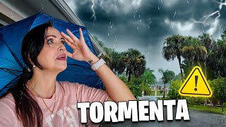 PRIMERA TORMENTA en la Finquita Bonita 😱 Sandra Cires Vlog [upl. by Atem]