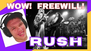 Reaction to Rush FREEWILL [upl. by Reinald]