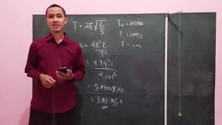 PRAKTIKUM 01MENGHITUNG PERCEPATAN GRAVITASI MENGGUNAKAN BANDUL MATEMATIS [upl. by Utimer]