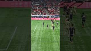 Great attempt by Whitecaps VS LAFC soccer lafc whitecaps [upl. by Edgar139]