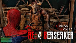 RESIDENT EVIL 4 REMAKE BERSERKER  NÍVEL PRO  LEON MIRANHA  SKINS SÓ PRA RIR  LIFE IN HELL [upl. by Deegan342]