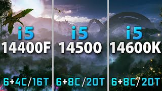 Intel i514400F vs i514500 vs i514600K  Test in 10 Games [upl. by Olegnaed861]