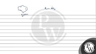 The acylation reaction of amines is carried out in presence of pyridine because i pyridine is [upl. by Furnary]