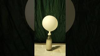 How to make gas balloon in home made experimentshortsfeed [upl. by Oiril]