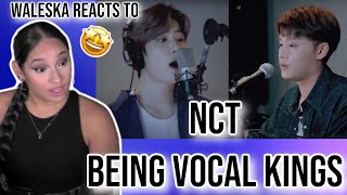 Playback who I dont know her 😎💁‍♀️ Waleska Reacts to NCT being vocal kings 👑👏 [upl. by Isherwood]