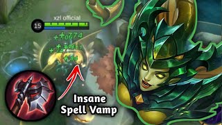 Karrie Old Item is back Karrie Bloodlust Axe  Karrie Best Build 2022  MLBB [upl. by Hilel]