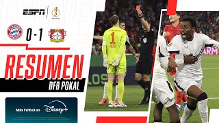 LA XABINETA DIO EL GOLPE Y AVANZÓ A CUARTOS DE FINAL  Bayern Munich 01 Bayer Leverkusen  RESUMEN [upl. by Caril]