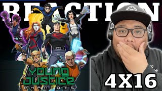 Young Justice Phantoms 4x16 REACTION quotEmergency Divequot [upl. by Llevron]