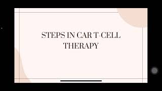 CAR TCell Therapy [upl. by Mossolb]