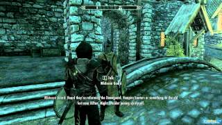 Tutorial How to start the Dawnguard questline in Skyrim [upl. by Trebla]