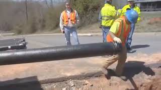 Pipe Bursting Installation in Ramseur North Carolina [upl. by Kifar]