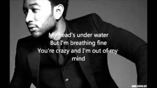 John Legend  All of Me Lyrics [upl. by Anwahsad]