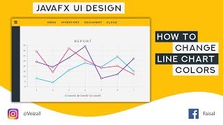 JavaFx How To Change Line Chart Color Default [upl. by Chantalle785]