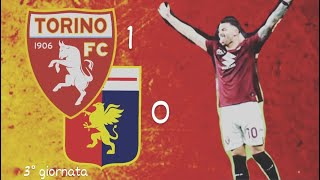 Torino  Genoa 10  nonostante JURIC  abbiamo vinto  Grazie GILARDINO e grazie HEFTI  Radonjic [upl. by Ihc720]