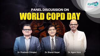 Panel Discussion on World COPD Day  Breathe Better Everyday  Healthy Hour with Zydus  Zydus Group [upl. by Lemieux]