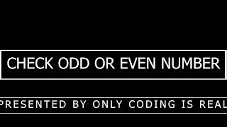 How to Check Odd or Even Number in C  C Programming full playlist bangla  Only Coding Is Real [upl. by Slaughter]