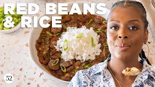 Red Beans amp Rice The Roots  Behind the Recipe with Millie Peartree [upl. by Assel]