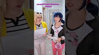 Didnt even study  Marinette DupainCheng amp Chloé Bourgeois witcheracosplay  Miraculous Ladybug [upl. by Roberts]