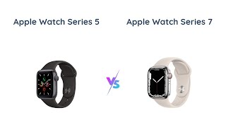 Apple Watch Series 5 vs Series 7 Which One Rocks 📱⌚ [upl. by Bonns]