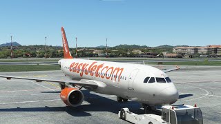 ΠΤΗΣΗ ΚΕΡΚΥΡΑ  ΑΘΗΝΑ ΜΕ AIRBUS Α320 MSFS 2020  FLIGHT CORFU TO ATHENS FENIX SIM A320 [upl. by Llyrpa]