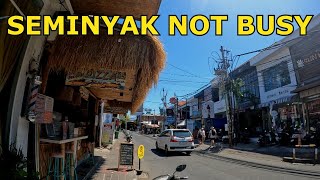 SEMINYAK NOT BUSY  Seminyak Bali [upl. by Towbin]